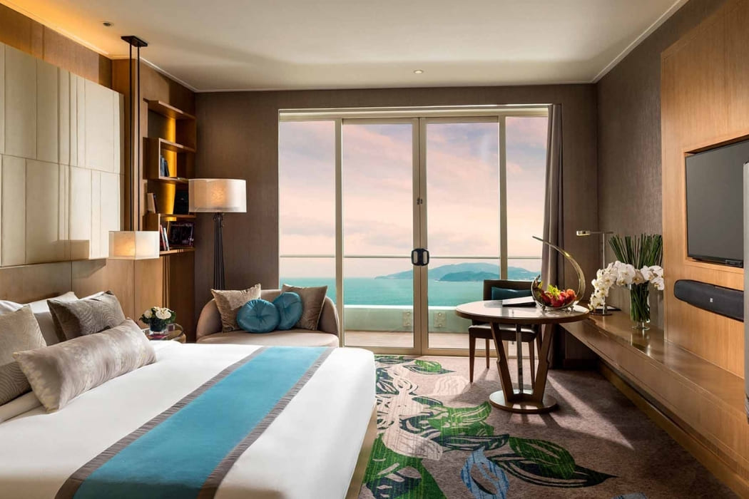 hotel with balcony in nha trang