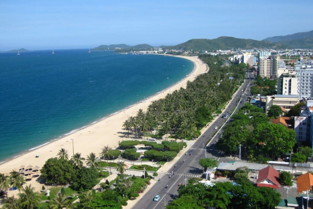 Nha Trang 长期居住最佳区域概览与海滨地图